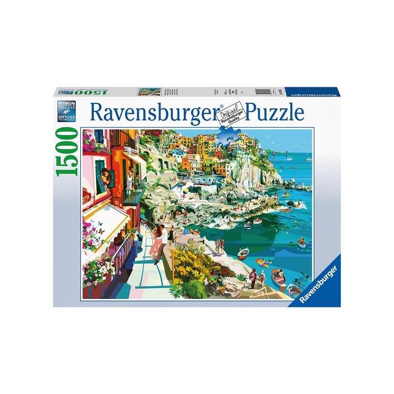 Ravensburger puzzel Romantiek in Cinque Terre 1500 stukjes
