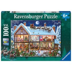 Ravensburger puzzle Noël à la maison 100 pièces