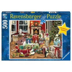 Ravensburger puzzel Kersttijd 500 stukjes