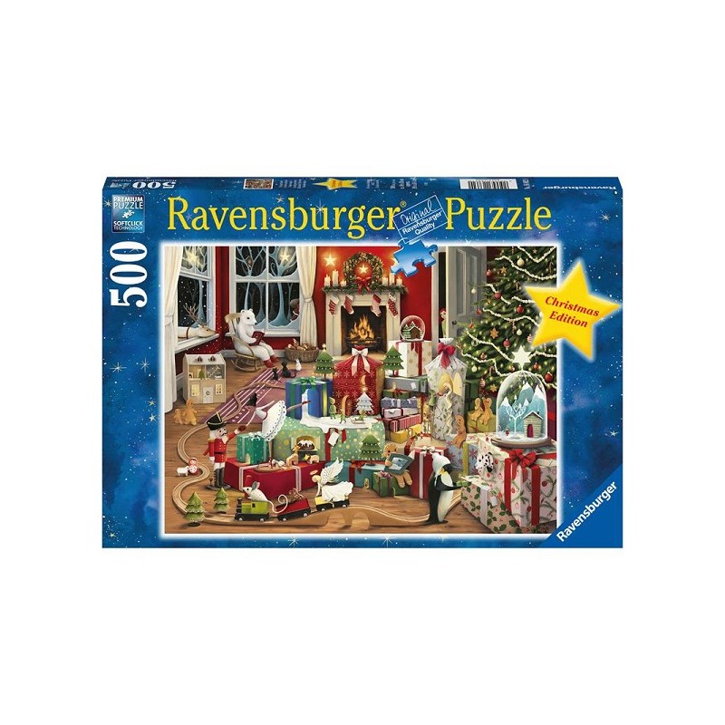 Ravensburger puzzel Kersttijd 500 stukjes