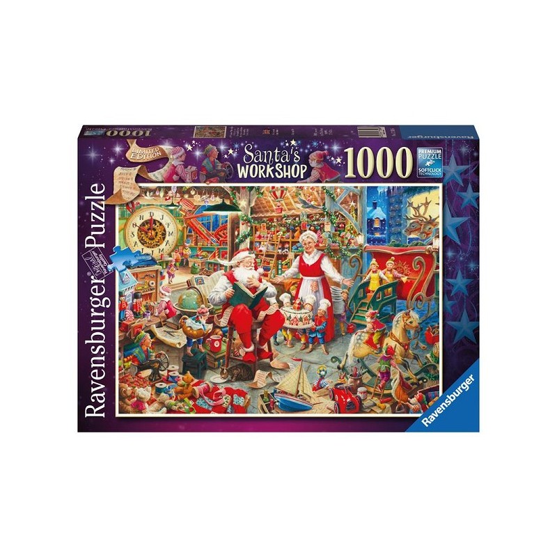 Ravensburger puzzel Santa's workshop 1000 stukjes