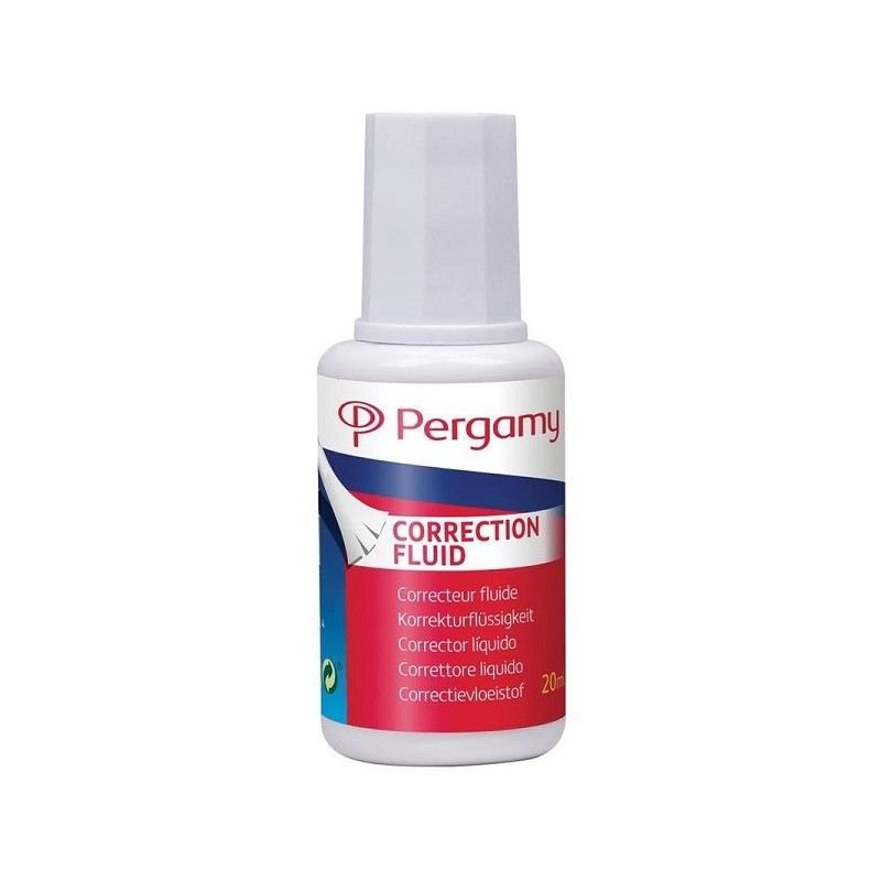 Pergamy Fluide Correcteur 20 ml paquet de 10 pièces