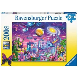 Puzzle Ravensburger Ville cosmique 200 pièces XXL