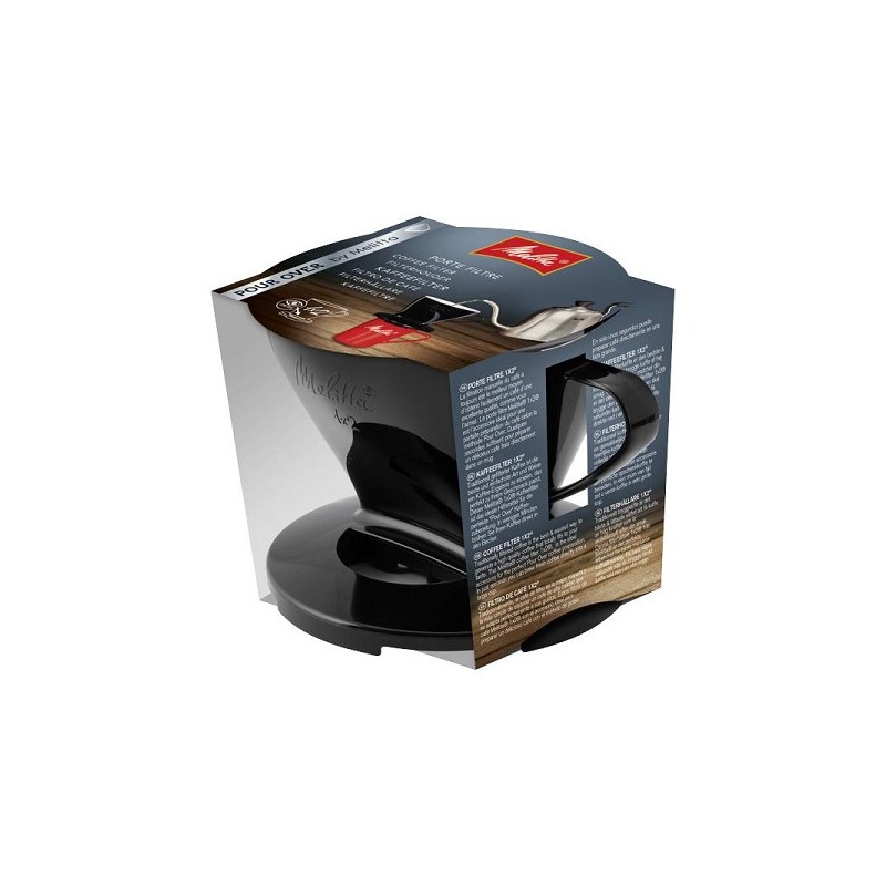 Melitta Filtre accessoire noir 1x2 en plastique