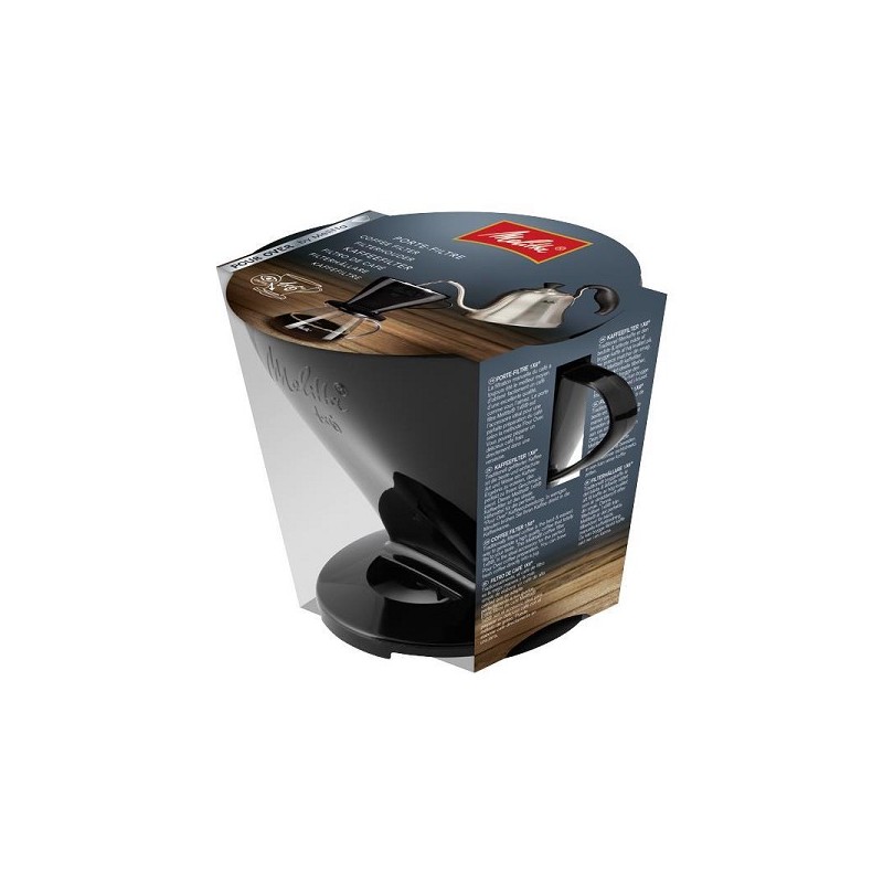 Melitta Opzetfilter zwart 1x6 van kunststof