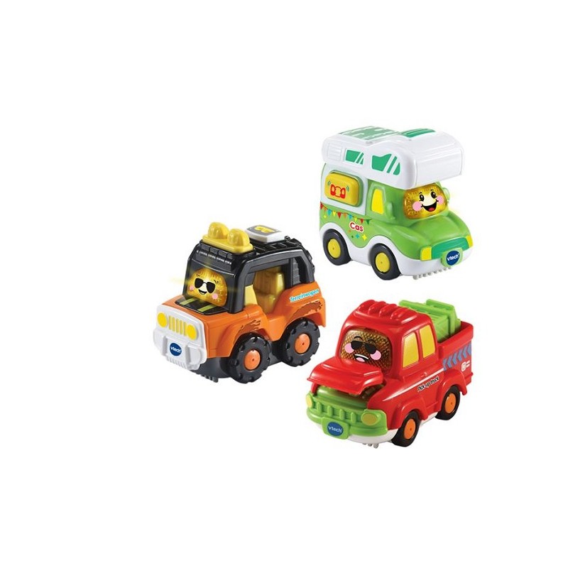 Vtech Toet Toet Auto - Trio pack 1 (Cas, Ted, Pascal)