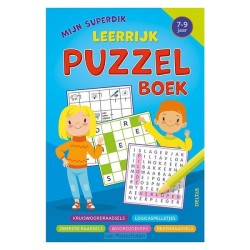 Deltas Mon livre de puzzles instructif super épais (7-9 ans)