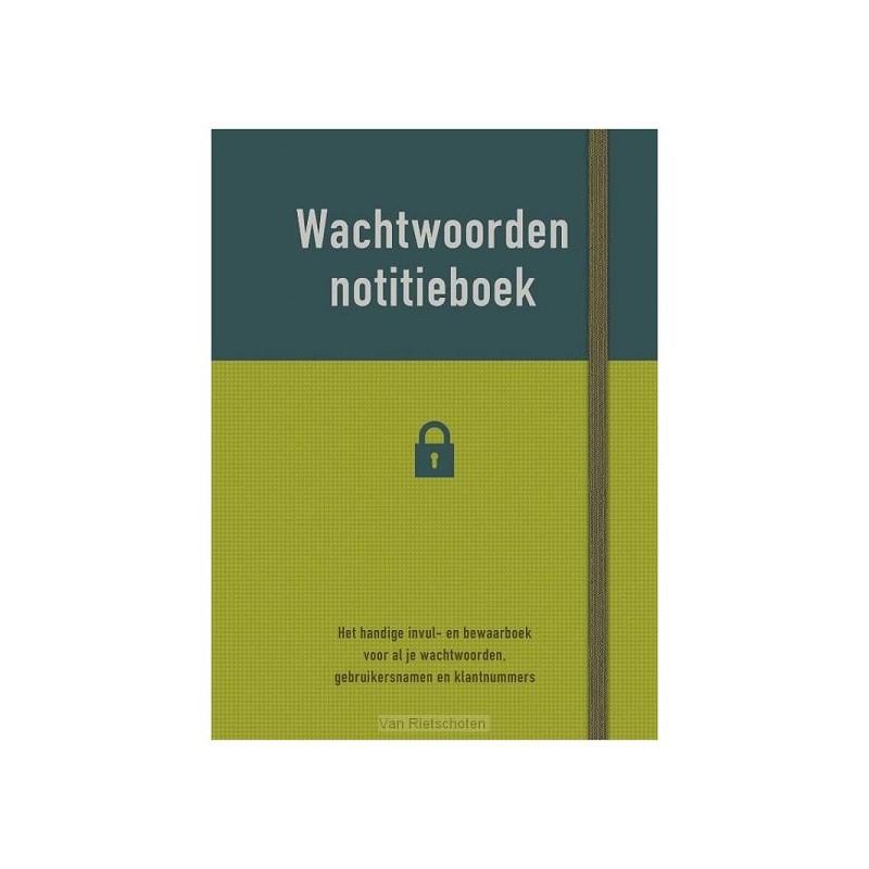 Deltas Notitieboek - Wachtwoorden