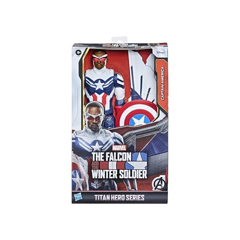 Hasbro Marvel Avengers Titan Hero série Captain America Falcon et le Soldat de l'Hiver