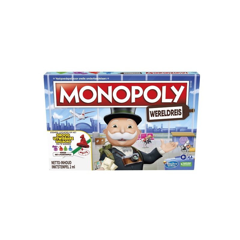 Hasbro Monopoly Wereldreis