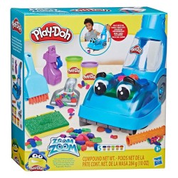 Hasbro Play-Doh Zoom Zoom Aspirateur et kit de nettoyage
