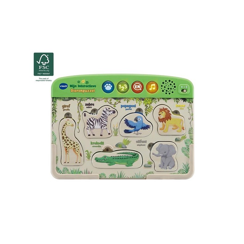 Vtech Mon puzzle animal interactif (FSC)