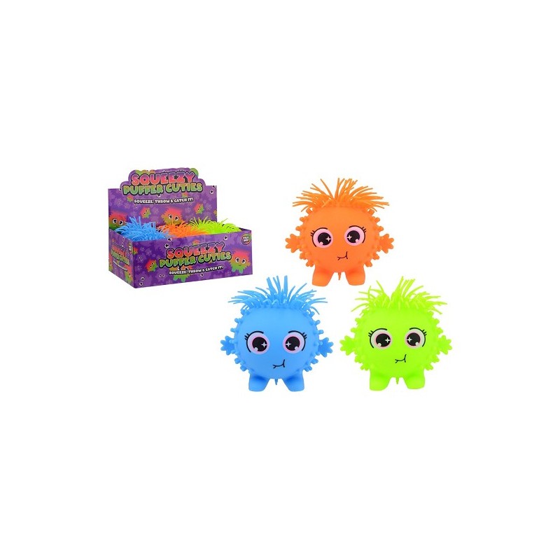 John Toy Fluffy Puffer monster Ø13cm