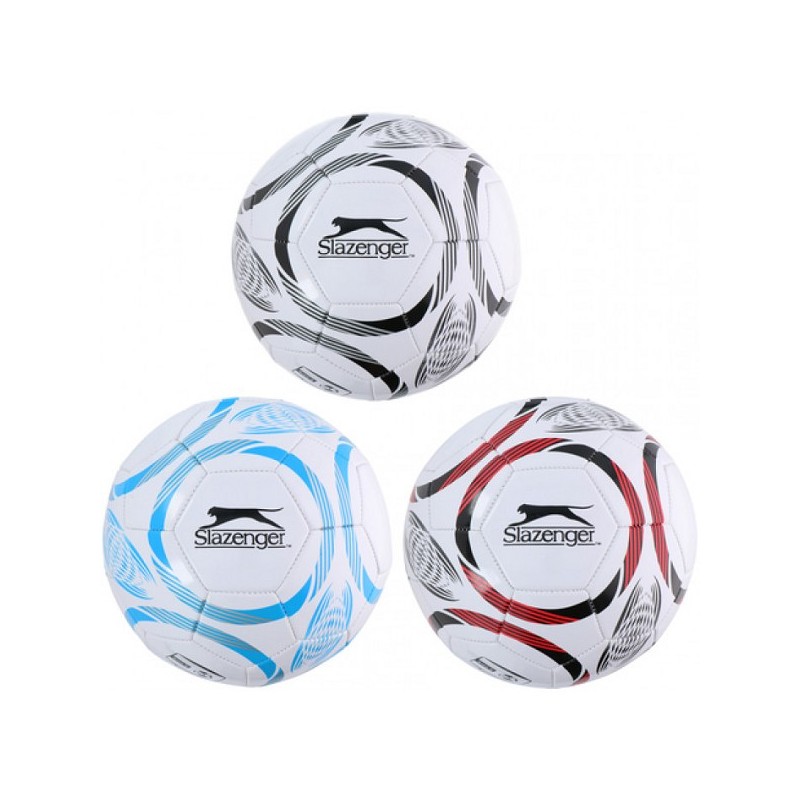 Slazenger Voetbal size5 PVC 370 gr. verkrijgbaar in 3 verschillende kleuren