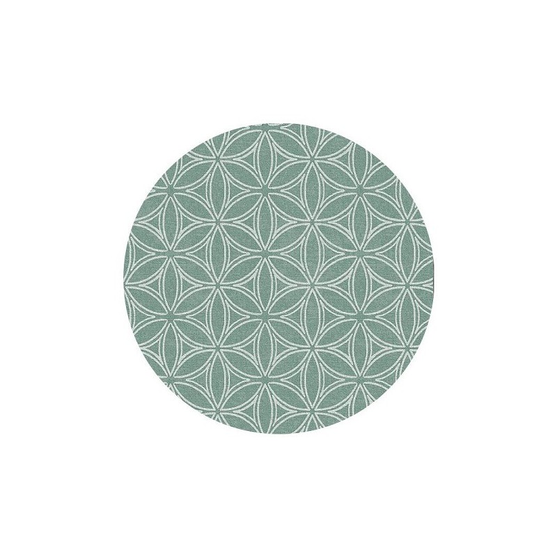 Tafelzeil PVC met non-woven vliesrug Ø160cm Orbit groen