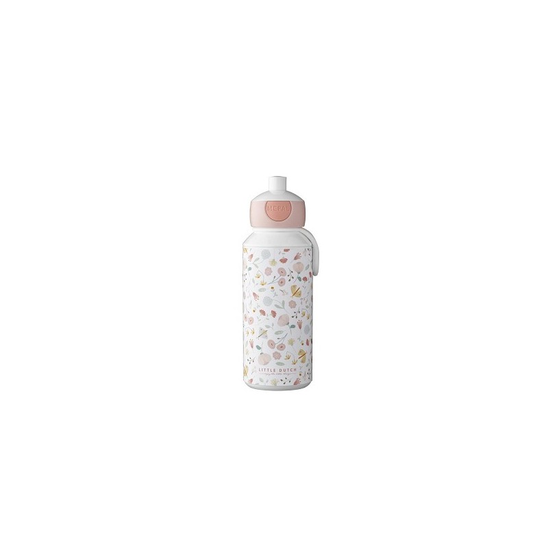 Mepal Gourde pop-up Campus 400ml Little Dutch Fleurs et papillons