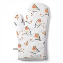 Ambiente Ovenwant Robin Family 18x30cm-  Buitenstof: 100% katoen - Vulling: 100% polyester - Voering: 100% polypropyleen