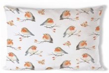 Housse de coussin Ambiente Famille Robin 40x40cm-100% Coton