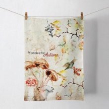 Ambiente Torchon de Cuisine Merveilleux Automne-50x70cm -100% Coton