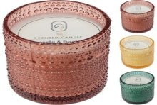 Bougie citronnelle en verre 10cm