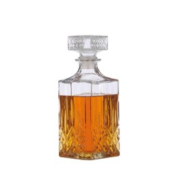 Carafe à whisky Alpina verre 1L 8,5x8,5x23cm