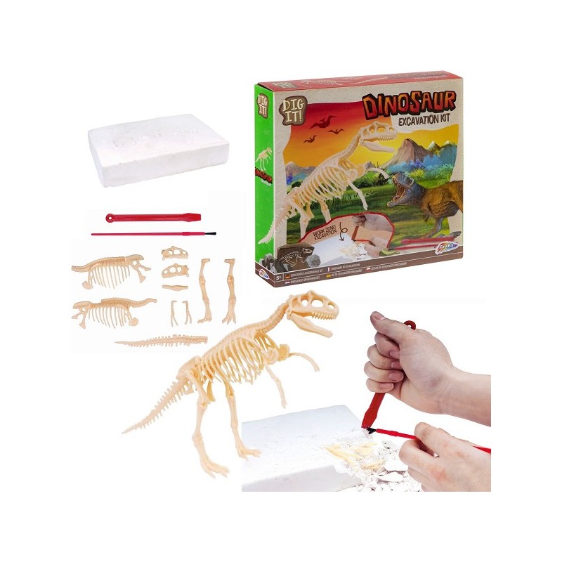 Grafix Dino excavation kit opgravingsset