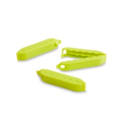Rotho Onda clips de fermeture lot de 10 pièces environ 8 cm vert lime