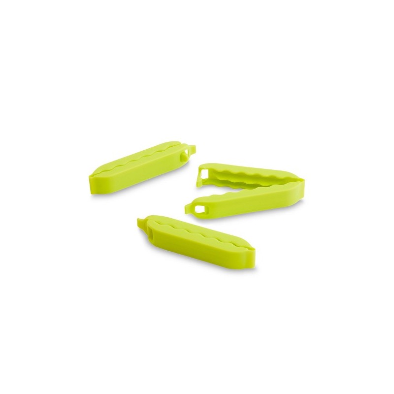 Rotho Onda clips de fermeture lot de 10 pièces environ 8 cm vert lime