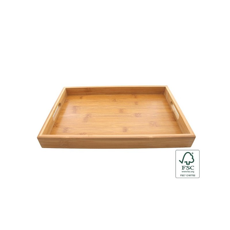 Plateau bambou FSC 100% 38x25x4cm