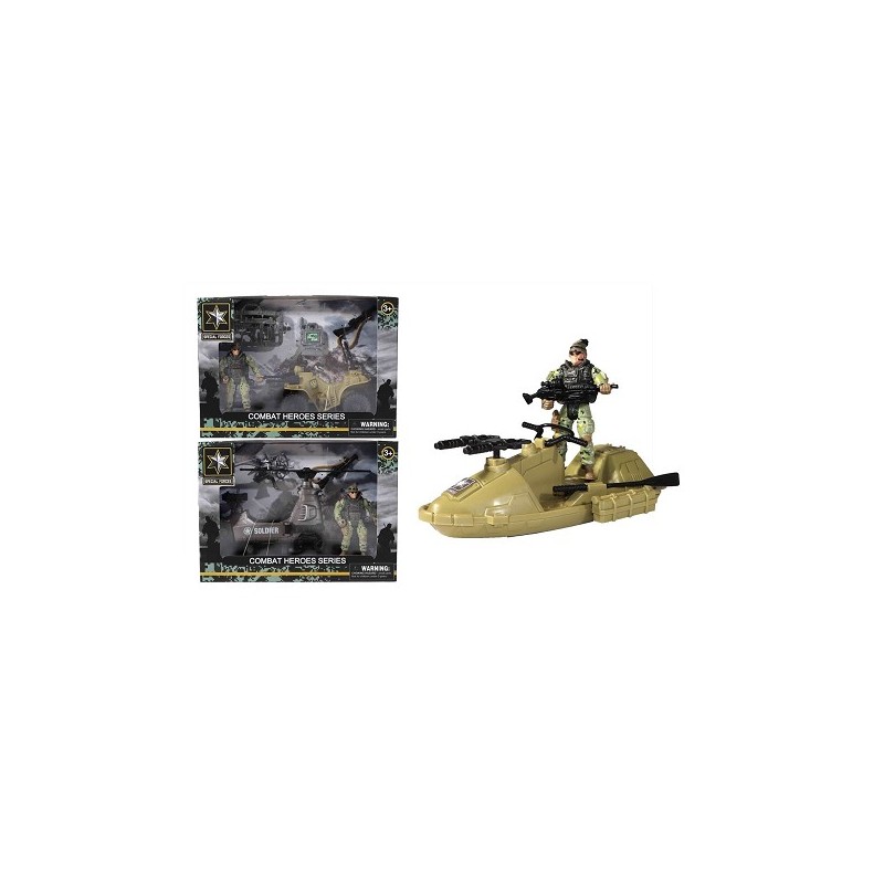 Militair set Combat Force 24,5x17,5x7cm