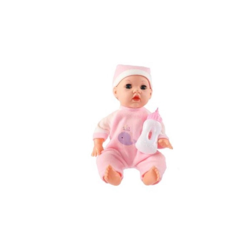 Pop 30cm met fles 30x17x9cm