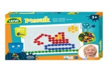 Ensemble Mosaïque Lena Transparent 120pcs 15mm