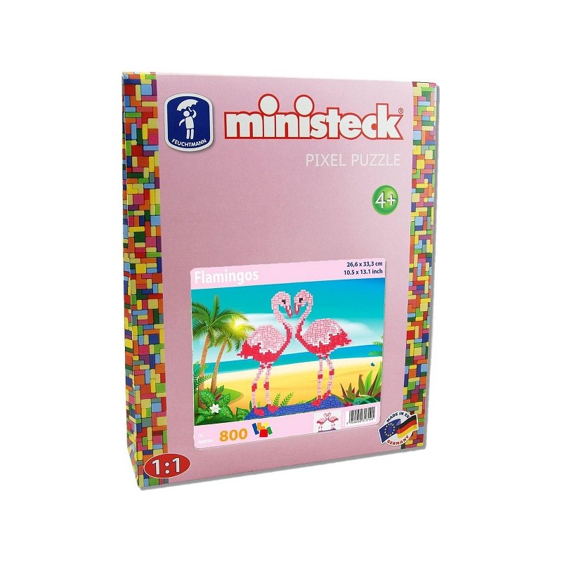 Ministeck Flamingos XL set 800 pièces