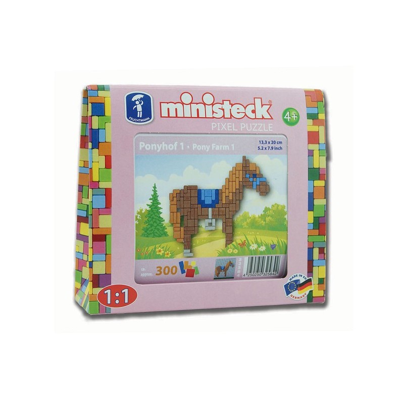 Ministeck Poney set 300 pièces