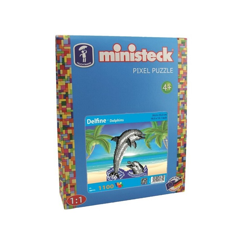 Ministeck Dolfijnen XL set 1100-delig