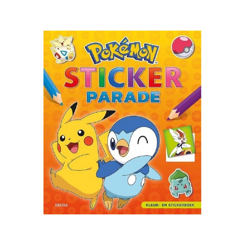 Deltas Pokémon Sticker Parade