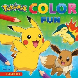 Livre de coloriage Deltas Pokémon Color Fun