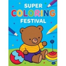 Deltas Super coloring festival kleurboek