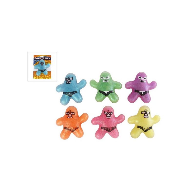 Stretch ninja hero 11cm op kaart