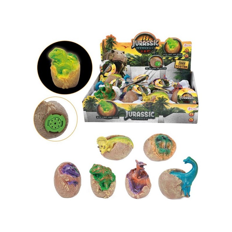 Toi Toys Babydino in ei met licht en geluid