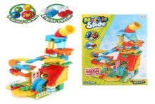 Toi Toys Blocs de construction piste de marbre midi 133 pièces