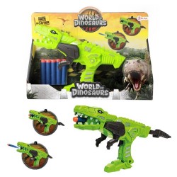 Toi Toys World of Dinosaurs Dinopistool met 5 foampijlen