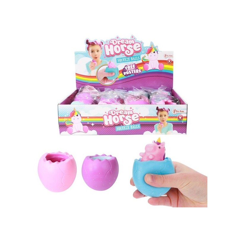 Toi Toys Dream Horse Knijpei pop-out eenhoorn