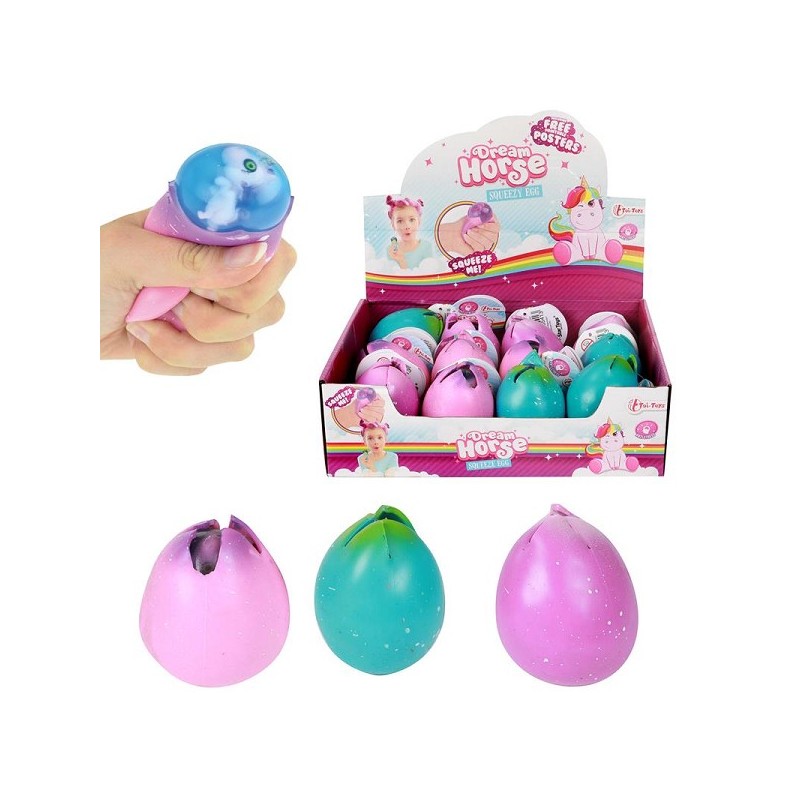 Toi Toys Dream Horse Squeeze oeuf avec licorne