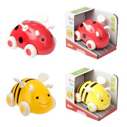 Toi Toys Baby insectauto met licht en geluid 14x10x12cm