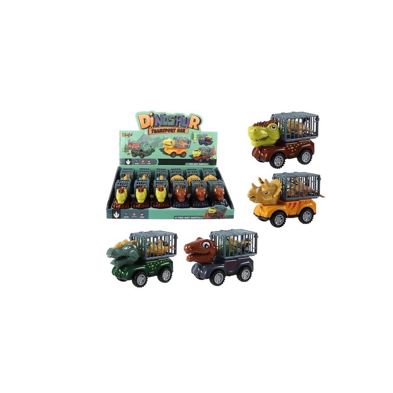 Dino truck 12,5cm met dino