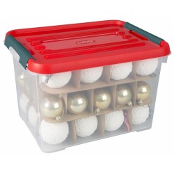 Curver Kerstballen opbergbox Handy+ 20L 29x39xh25cm ( exclusief ballen )
