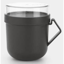 Brabantia Make & Take tasse à soupe 0,6L Gris foncé