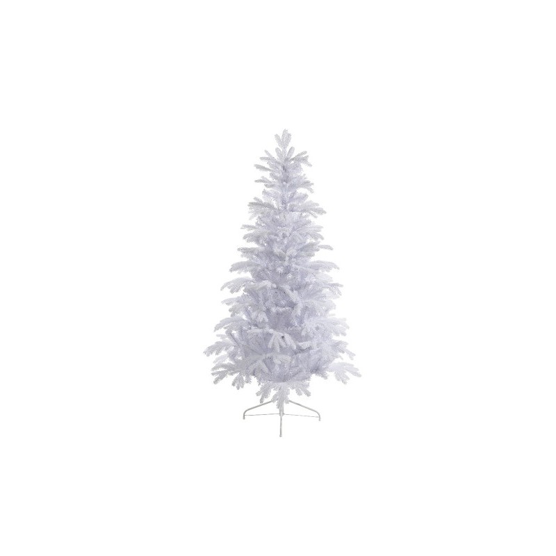 Everlands Sapin de Noël Artificiel Sapin Sunndal 180cm Ø108cm blanc