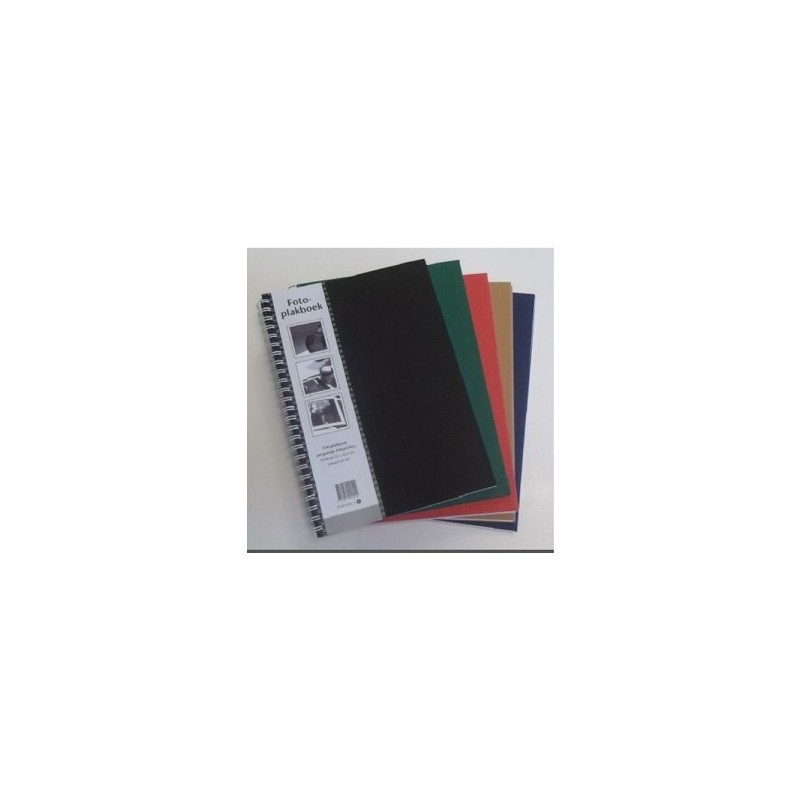 Fotoplakboek neutraal 230x330 pak/5 met pergamijn inlegvel